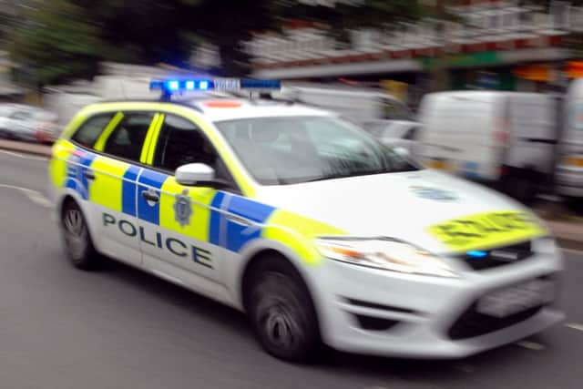 Police Car / Incident Stock Pic (Pic by Jon Rigby)