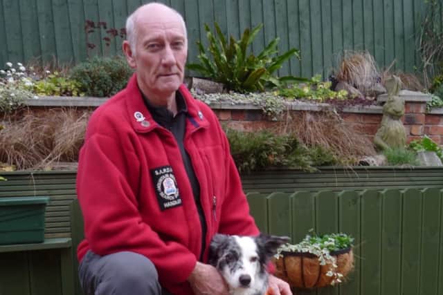 Ken Sloan spoke about his work with Search and Rescue dogs at this month's meeting of Binbrook WI EMN-160118-170850001
