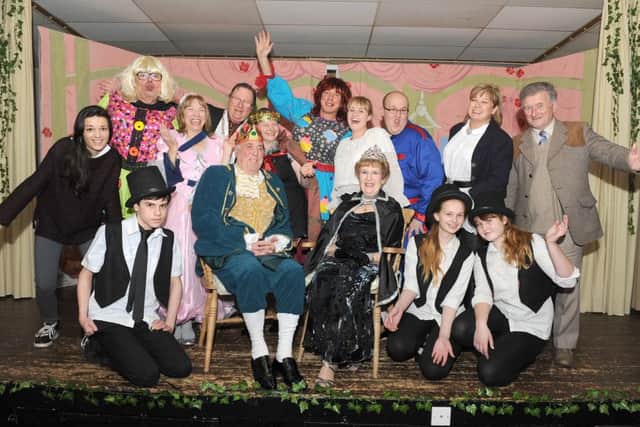 Billingborough Amateur Theatrical Society rehearsing Cinderella.