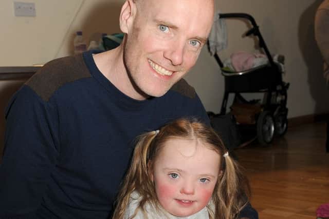Lincolnshire Down's Syndrome Support Group, annual New Year Party at The Venue, Navenby. Simon Linforth and Elsie Linforth 4 of Caythorpe. EMN-160119-115609001