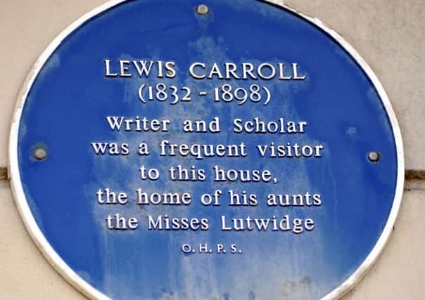 Number 2 Wellington Square, Hastings- with plaque commemorating visits by Lewis Carroll EMN-160119-144113001