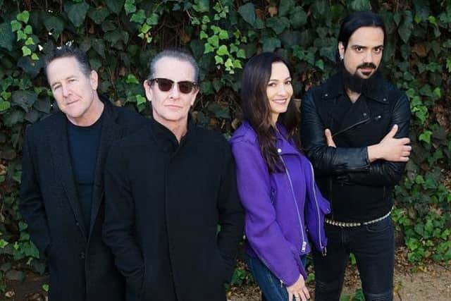 Graham Bonnet and his new band The Graham Bonnet Band.