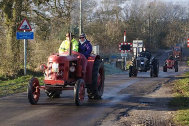 Middle Rasen Tractor road run EMN-160118-093033001