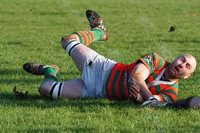 Dave Starling's first-half try double laid the foudnations for victory against Northampton OS EMN-160118-095136002