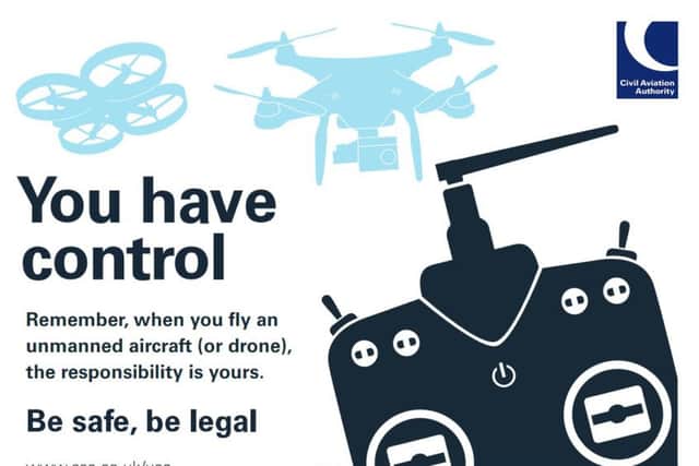 Lincolnshire Police are issuing advice on use of drones. EMN-160118-124047001