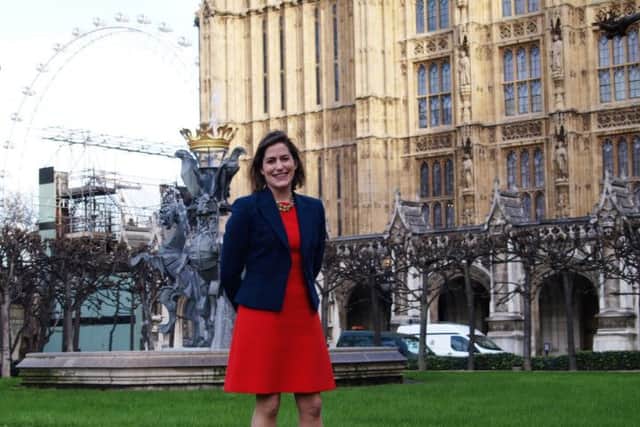 MP Victoria Atkins at Westminster.