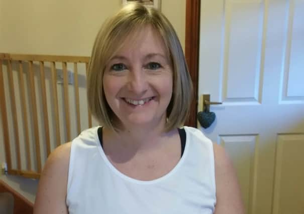 Debbie Chessum of Billingborough, all set to run her 10th marathon for charity. EMN-160118-144815001