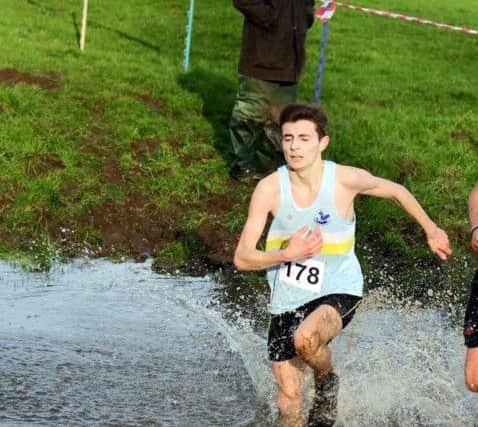 Joseph Rice-Mundy was eighth in the under 17s men's race EMN-160118-160406002