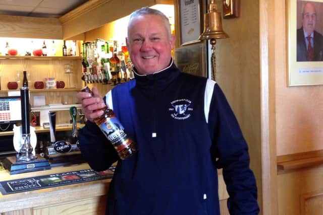 Louth Golf Club member Graham Gwyther after his hole-in-one EMN-160121-095245002