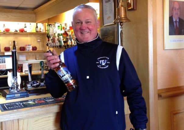 Louth Golf Club member Graham Gwyther after his hole-in-one EMN-160121-095245002