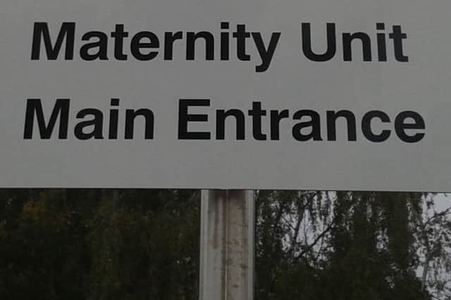 'Maternity units under threat'