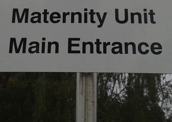 'Maternity units under threat'