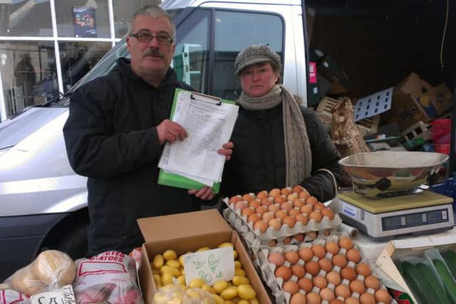 North's fruit and veg stall faces eviction after serving the town since 1958 EMN-160131-104506001