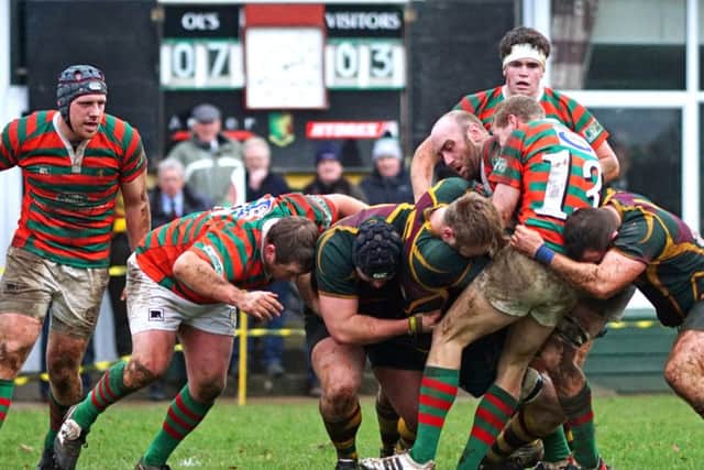 Market Rasen's defence piles the pressure on Old Laurentians EMN-160125-123749002