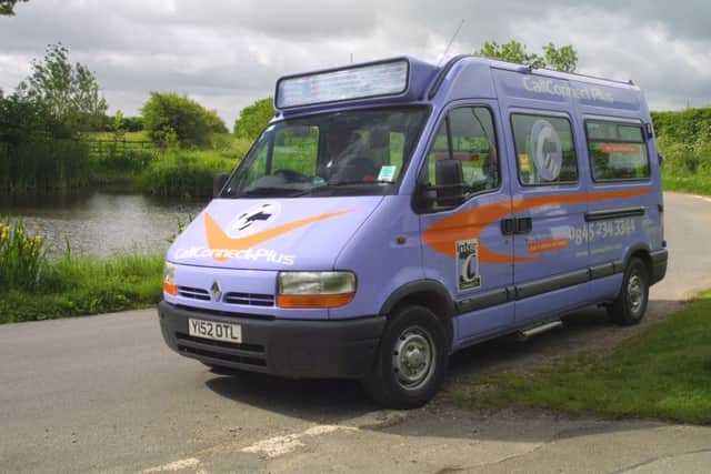 A CallConnect bus. ANL-150104-170500001