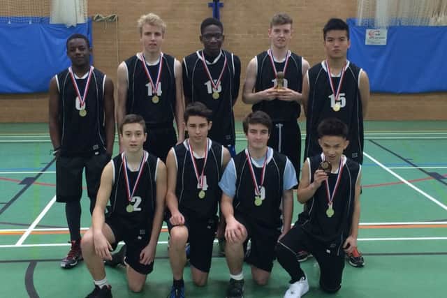 De Aston School's under 16s baketball county champions EMN-160128-151932002
