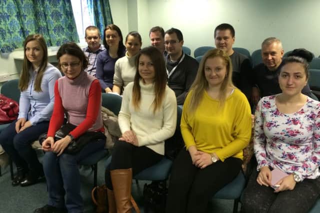 New nurses at Pilgrim Hospital.