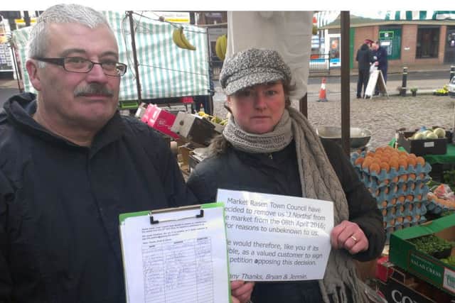 North's fruit and veg stall faces eviction after serving the town since 1958 EMN-160131-104436001