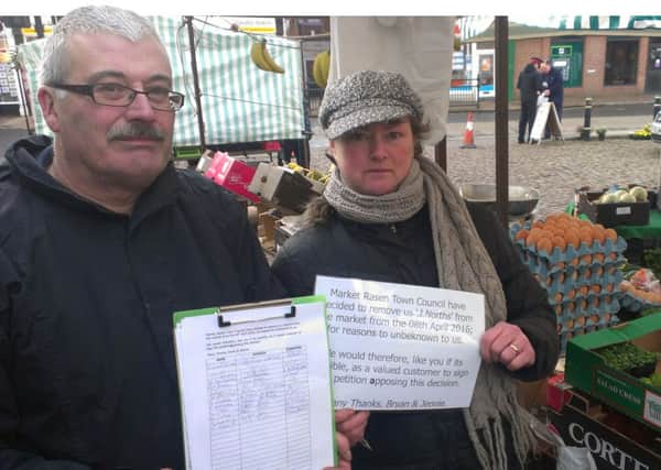 North's fruit and veg stall faces eviction after serving the town since 1958 EMN-160131-104436001