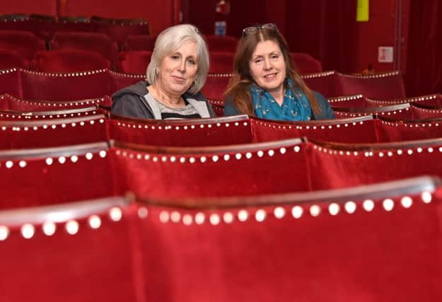 Shirley Moffat (left) and Gail Hinkins in the Red Lion Theatre EMN-160802-120539001