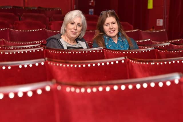Shirley Moffat (left) and Gail Hinkins in the Red Lion Theatre EMN-160802-120539001