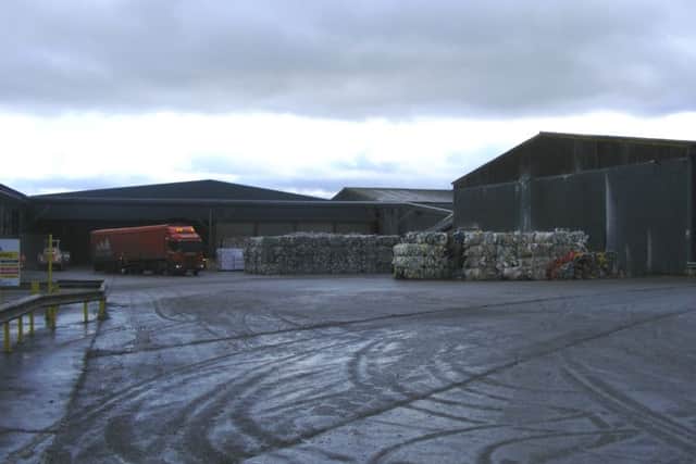 The Mid UK Recycling site at Wilsford Heath, taken in November 2015. EMN-160202-154506001