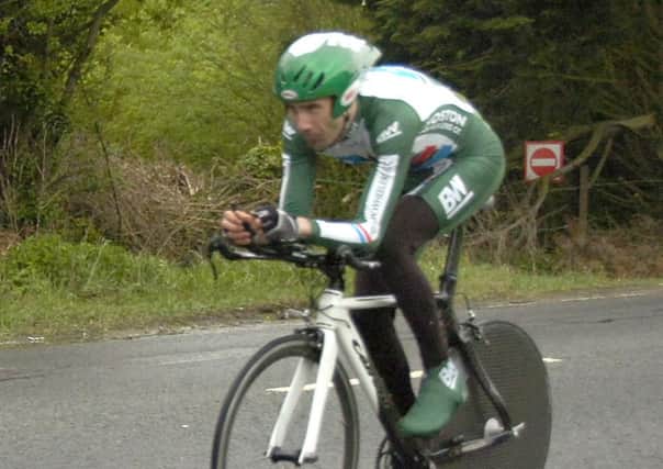 Boston Wheelers club members taking part in a Time Trial on the A52, Boston.
Darren Smith. ENGEMN00120140120112658