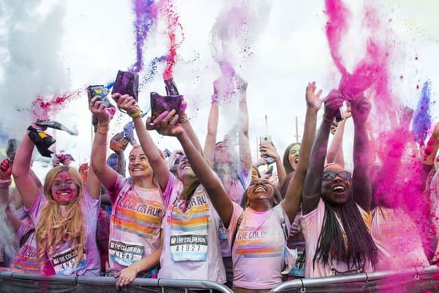 There are limited place left for this year's Colour Run.