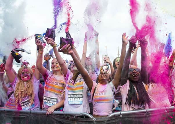 There are limited place left for this year's Colour Run.