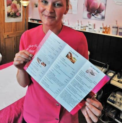 Sitting Pretty Beauty Salon in Louth is set to close down after ten years. Photo: Ian Holmes. EMN-160402-153326001