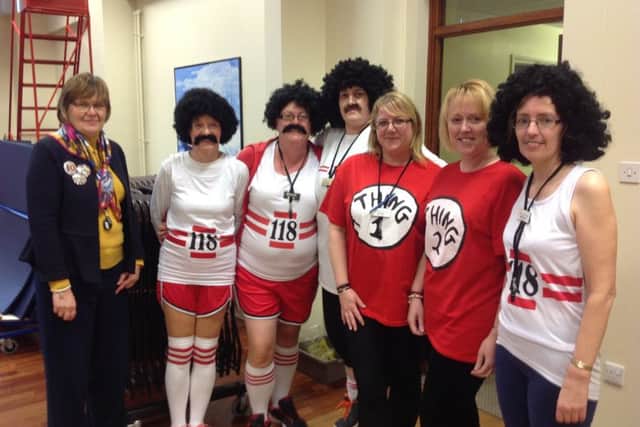 Staff and pupils at Richmond School in Skegness dressed up like 'numbers' to raise £224 for the NSPCC.
