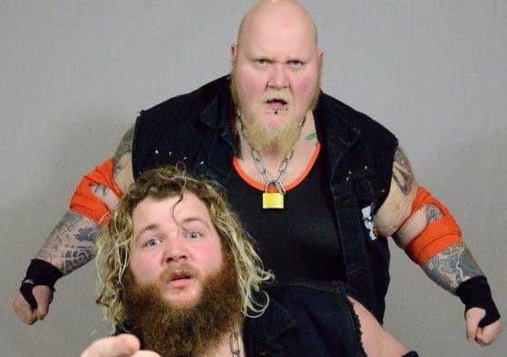 Pitbulls (Mike Waters and Monster Karn) will be at the All Star Wrestling event in Skegness on Thursday, February 18.