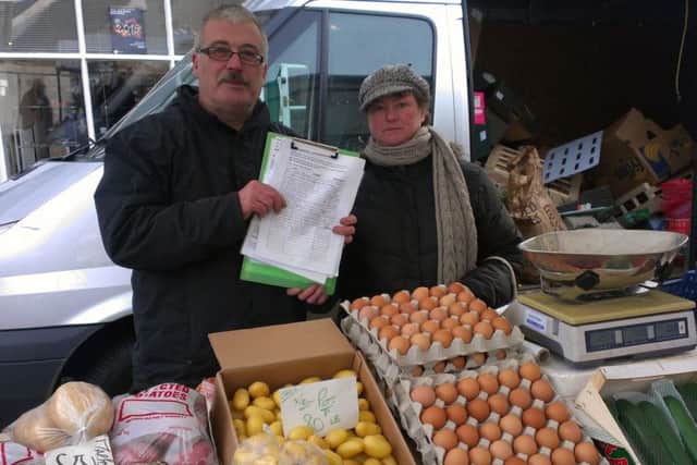 North's fruit and veg stall faces eviction after serving the town since 1958 EMN-160131-104506001
