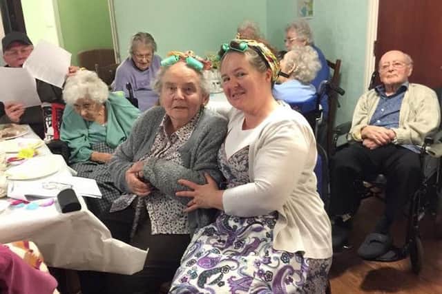 Fotherby House held a 1940s themed 'Digni -Tea' in support of National Dignity Action Day.
