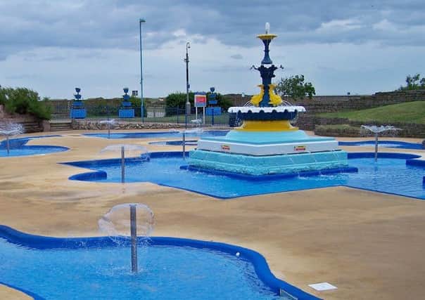 The Fairy Dell paddling pool in Skegness. ANL-160502-183158001