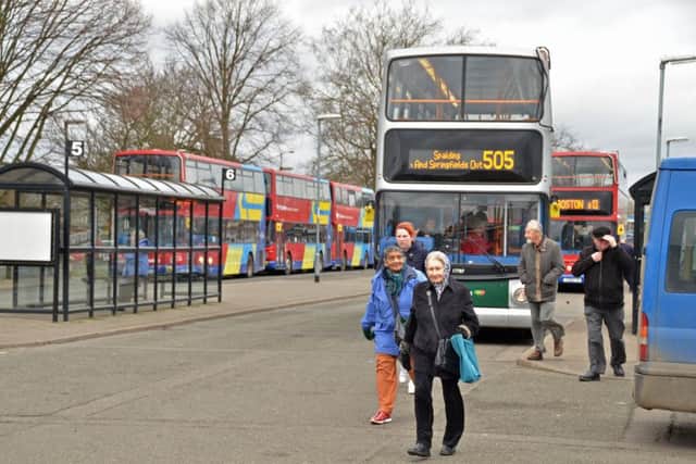 The county council is proposing to reduce the subsidy for public transport by £2.2m
