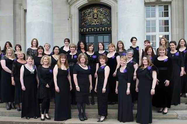 Cranwell Military Wives Choir. EMN-160902-104427001
