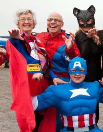 Get involved with a Superhero Skydive for St Andrew's Children's Hospice.