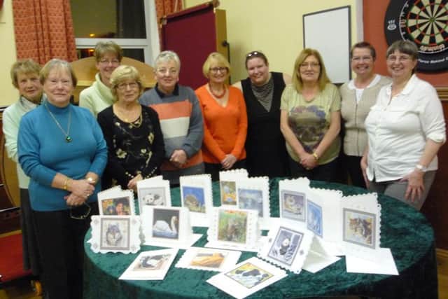 Craft evening at Binbrook WI EMN-160216-144118001