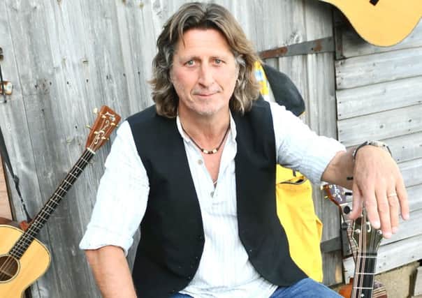Steve Knightley will bring his solo show All At Sea to Blackfriars Theatre in Boston on March 4.