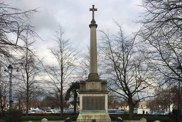 Boston War Memorial.