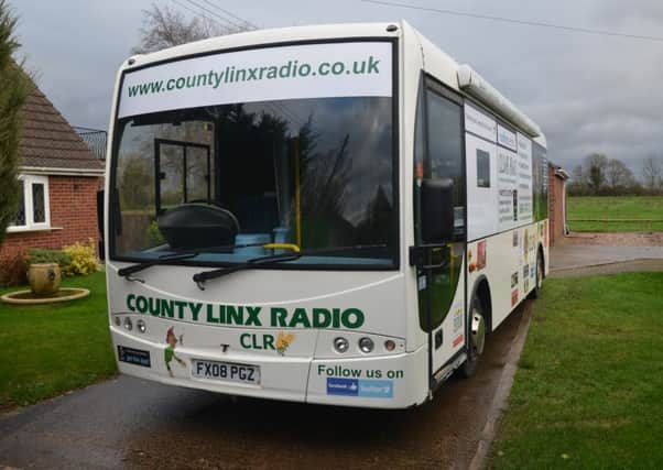 County Linx Radio's new community bus will bring free events support and IT sessions to the East Lindsey area.