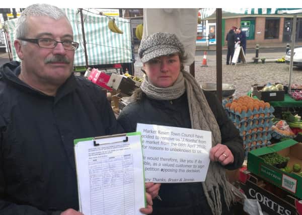 North's fruit and veg stall faces eviction after serving the town since 1958 EMN-160131-104436001