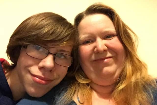 Oli and his mum Alice, a member of Lincolnshire Parent Carer Forum.