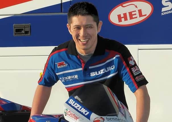 Ryuichi Kiyonari is switching to the Bennetts Suzuki team for 2016 EMN-160222-153844002