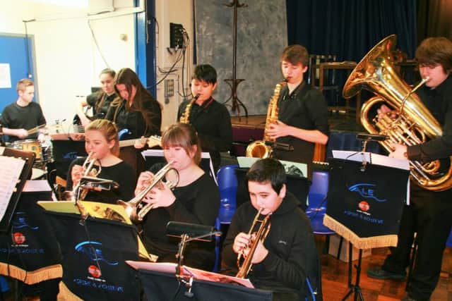 The Vale Academy Wind Band who are taking part in the 2016 festival EMN-160223-142851001