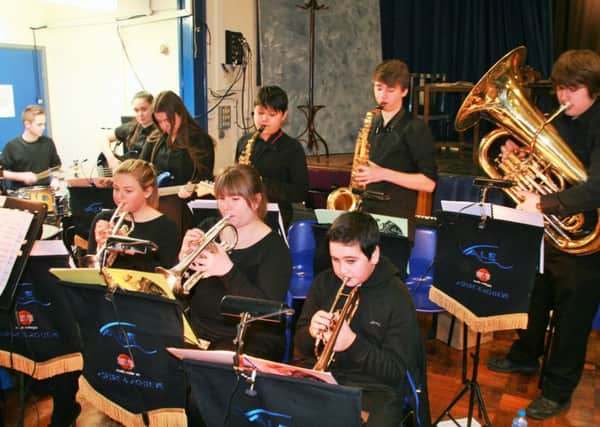 The Vale Academy Wind Band who are taking part in the 2016 festival EMN-160223-142851001