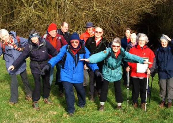Members of the Horncastle U3A group on a walking outing EMN-160224-121754001