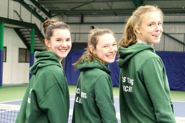 Emma Mastin, Victoria Beardsley, Lucy Hull.