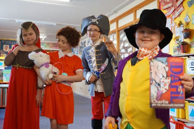 World Book Day at Binbrook Primary School EMN-160303-134744001